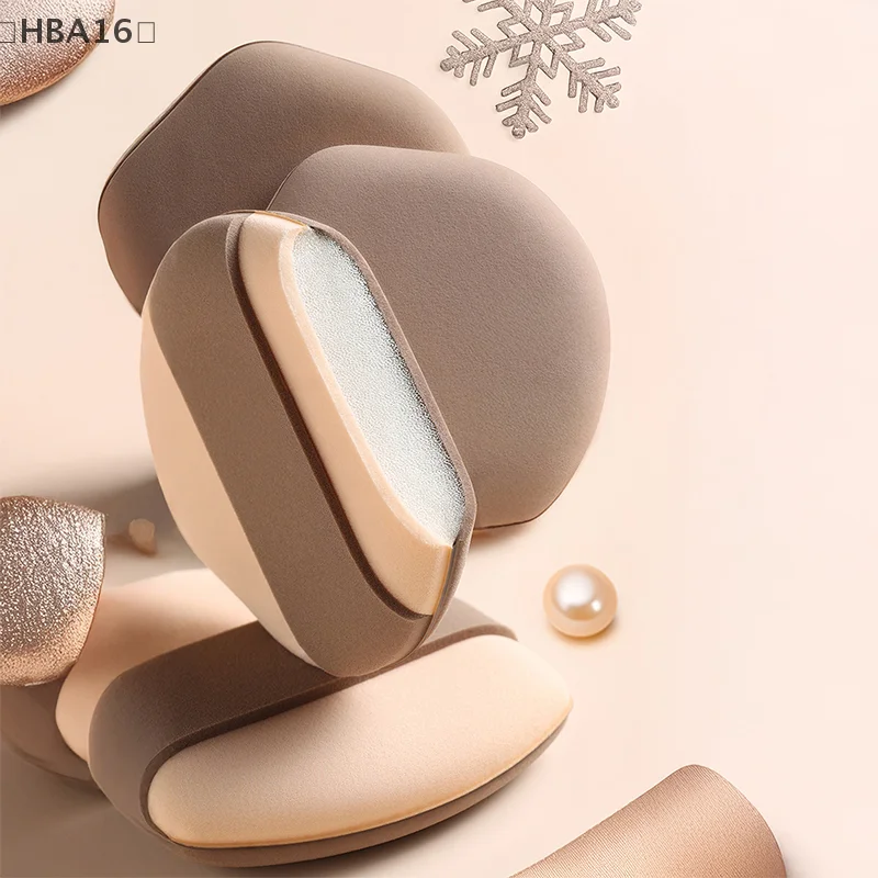 バHBA16 Maga 1/2 Stück Luftpolster-Puff-Make-up-Mixer, Schwämme für Foundation, Puder, Concealer, Detail, Make-up-Applikator, kosmetisches Werkzeug