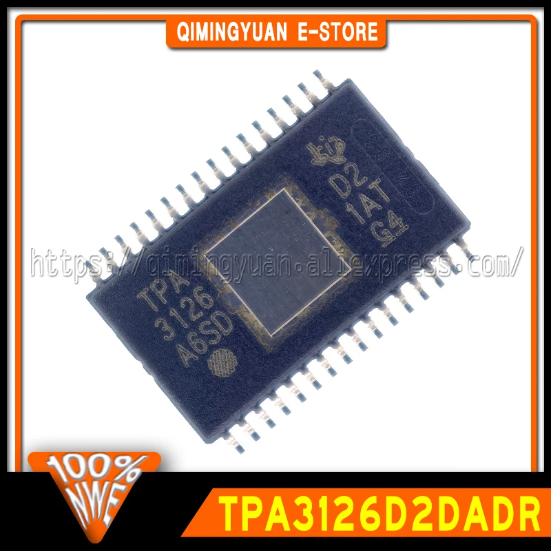 1-20PCS TPA3126D2DADR TPA3126D2DAD TPA3126 TPA3126D2 HTSSOP-32  100% New Original In Stock