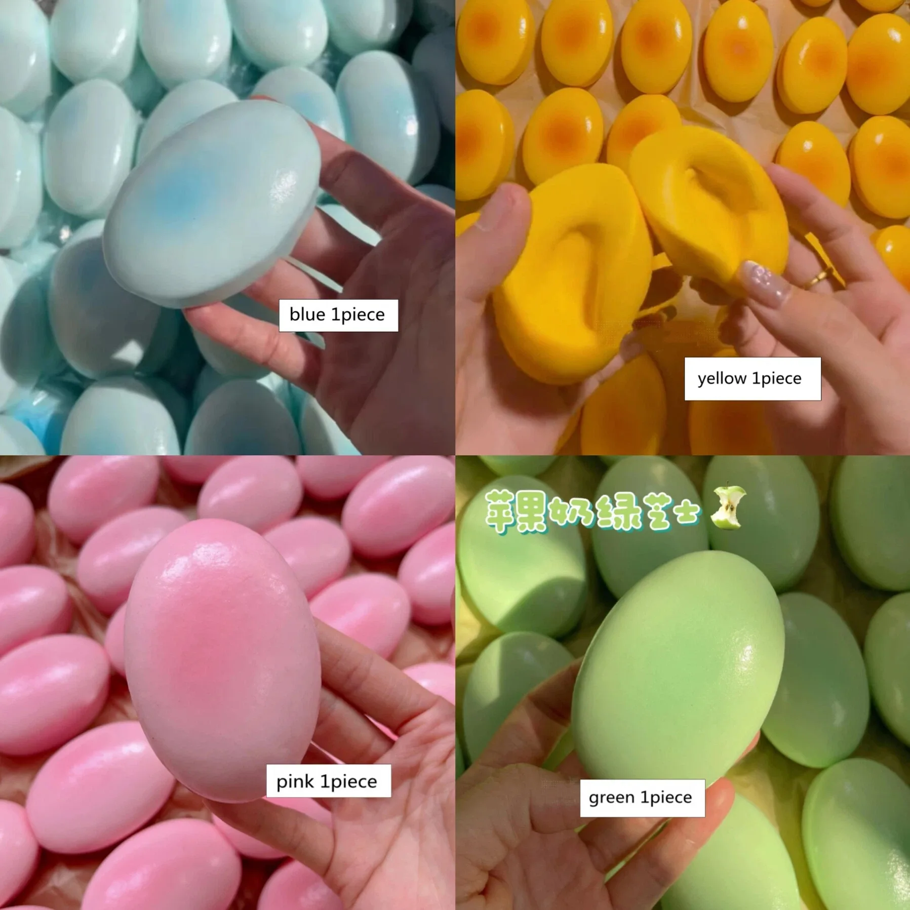 1pc Squishy Cheese Cake Bread Squeeze Toys Stress Relief Slow Rising Sensory Fidget Toys for Kids and Adults Soft Squeeze Toys