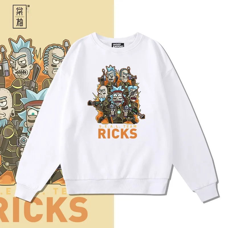 

American Retro Cartoon Collaborative C37 Parallel Universe Hoax Casual Men's Hoodie Cotton Polyester Blend