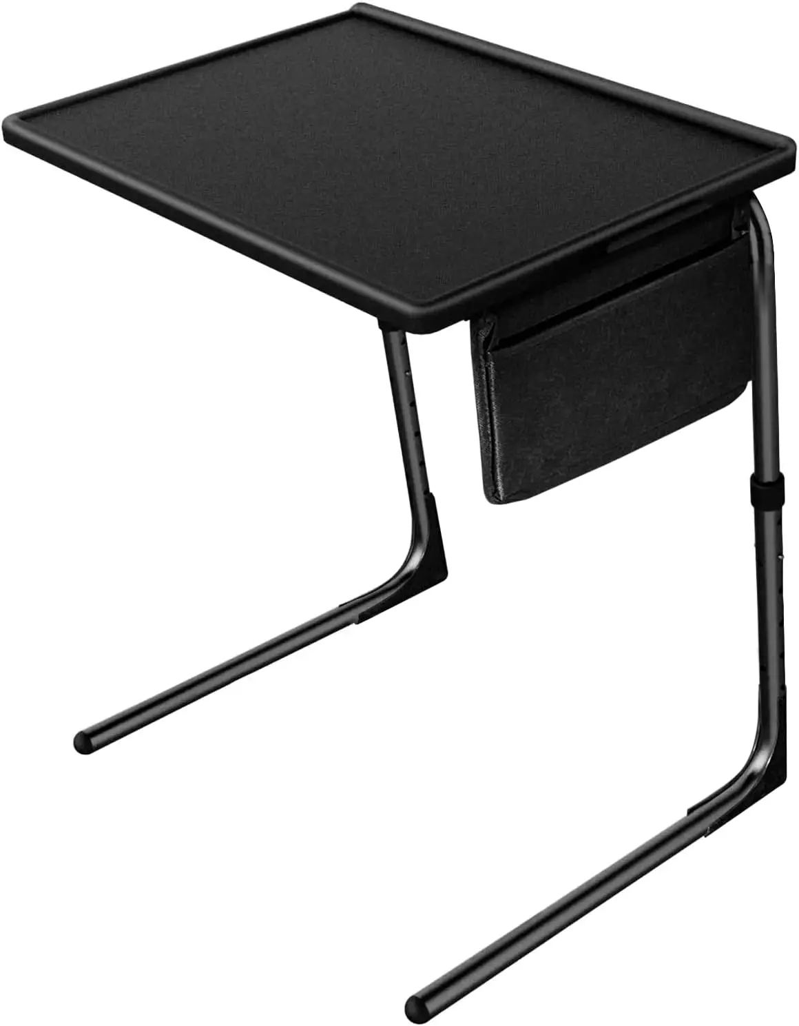 Totnz TV Tray Table, Folding TV Dinner Table Comfortable Folding Table with 3 Tilt Angle Adjustments Eating Snack Food Stowaway