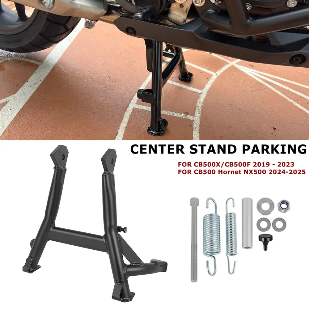 

For Honda CB500X CB500F 2019-2023 CB500 Hornet NX500 2024-2025 Motorcycle Kickstand Center Stand Parking Support CB 500X NX 500
