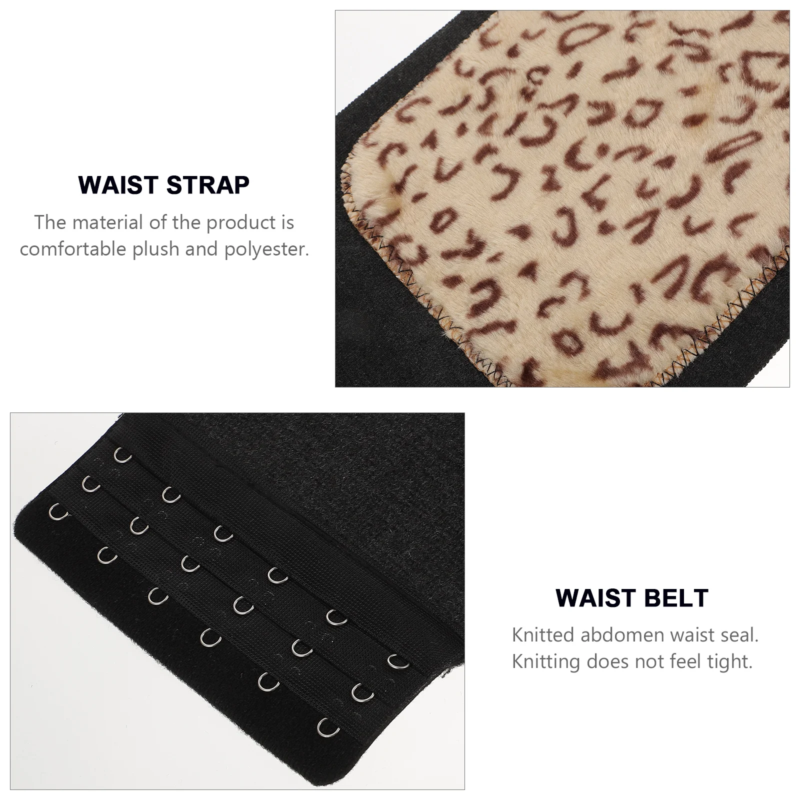 

1Pcs Stylish Waist Support Belt Adjustable Warmth Waist Protector for Abdomen Back Support Winter Use Comfortable Design