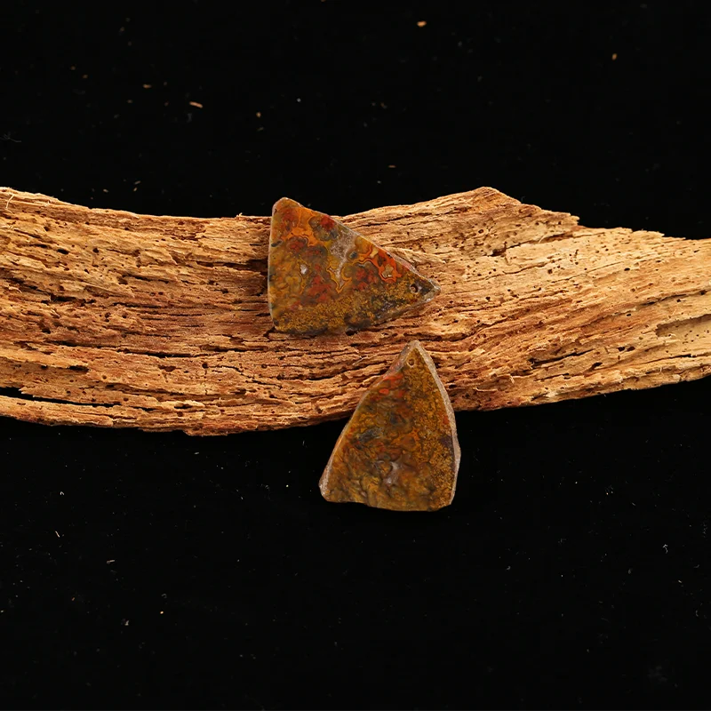 B&F Multi-Color Picasso Jasper Earring Beads for Jewelry Making, Handmade Natural stones beads, Stones for  Supplies