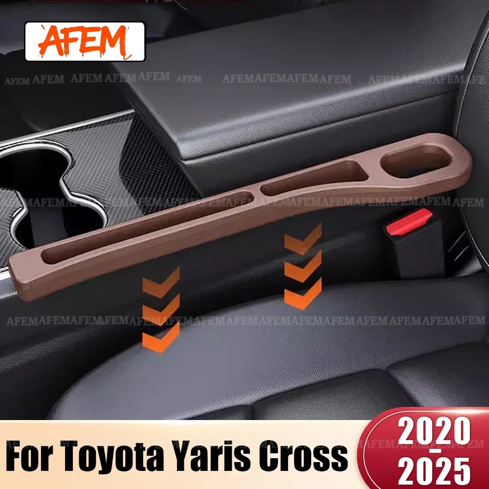 Pour Toyota Yaris Cross 2020 2021 2022 2023 2024 2025, bande anti-fuite pour l'espace entre les sièges de voiture hybride, organisateur de fente, accessoires