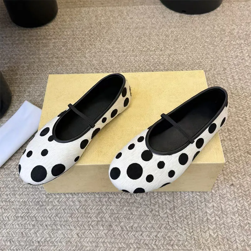 

Горячая распродажа: Женские туфли-лоферы без застежек с круглым носком, из конского волоса, повседневные, комфортные мюли, легкие туфли для ежедневных поездок на работу