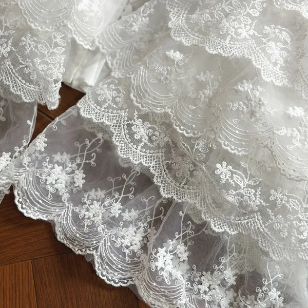 Japanese Lolita Style White Blouse Women Vintage Bow Flare Sleeve Shirt Summer Y2k Aesthetic Lace Patchwork Tops JK Loose Blusas