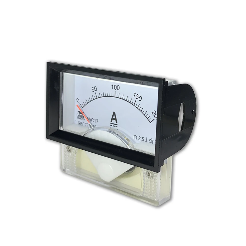 85C17 DC 1A 2A 3A 5A 10A 15A 20A 30A 50A 75A 100A Analog Current Panel Meter Ammeter for Circuit Testing Ampere Tester Gauge