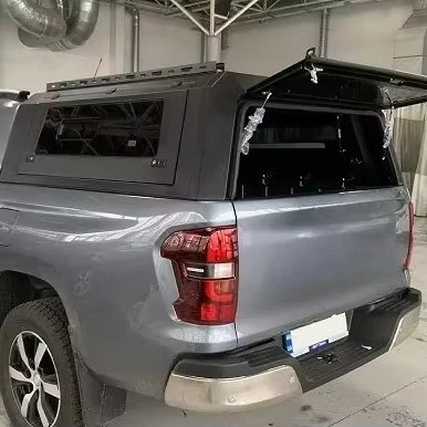 

4x4 Aluminum Alloy with Windows Waterproof Truck Topper Ranger Cover Hardtop Canopy for Landtrek