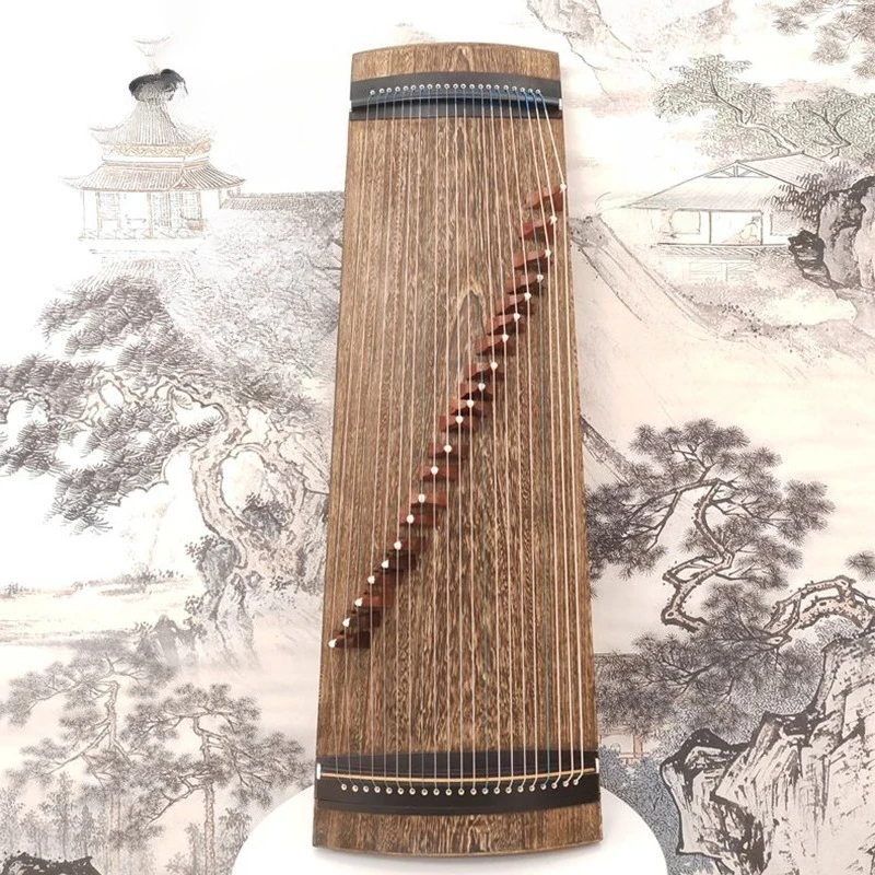 100CM Guzheng 21 String Wooden Zither Adults Beginner Playing Performance Stringed Instrument Traditional Chinese Guzheng