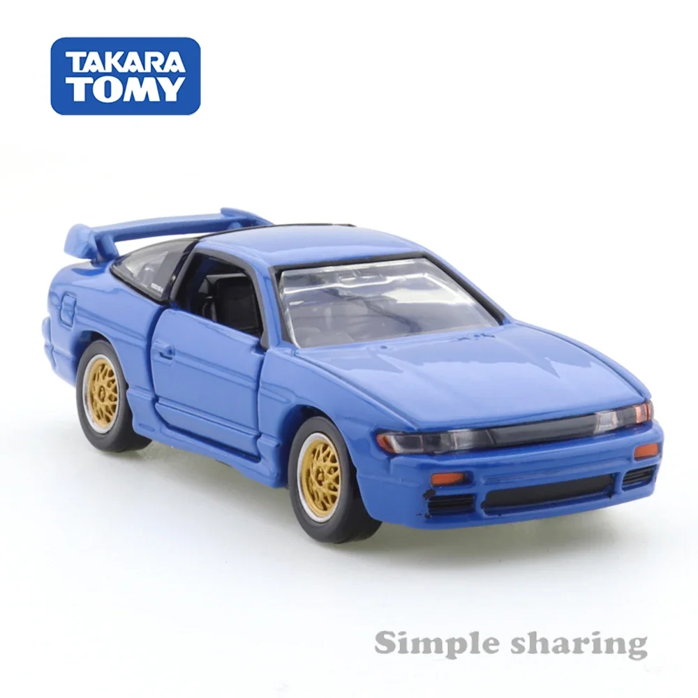 Takara Tomy Tomica Premium 39 Sileighty (RPS13 Kai) Initial D 1:62, modelo de coche, réplica de serie, regalos de Navidad para niños, juguetes para