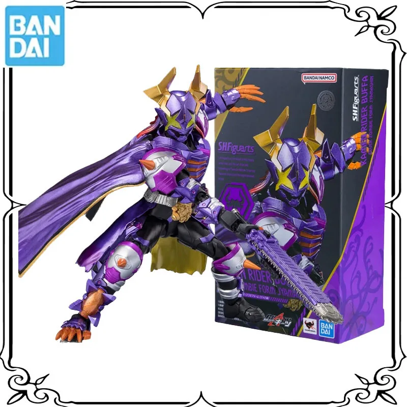 

Bandai Original Kamen Rider SHF GM SET Element GEATS Buff Joints Movable Anime Action Figures Toys for Kids Gifts