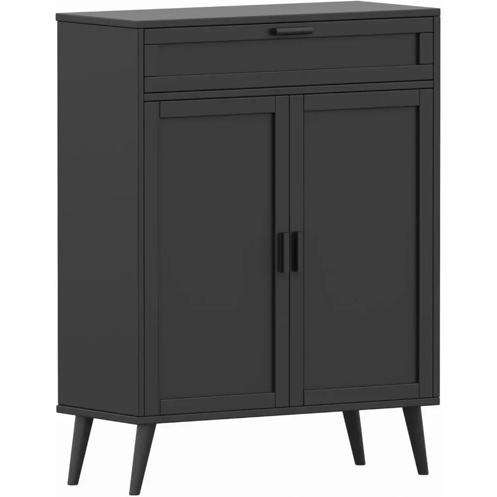 Bathroom Cabinet With Large Drawers Modular Furniture Floor-standing Storage Cabinet With 2 Doors Cabinet/ Closet Furnitures