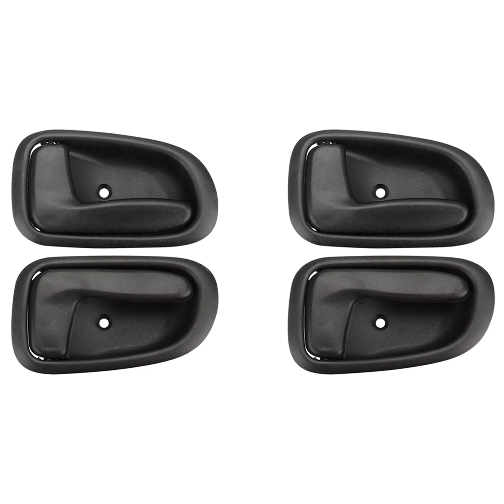 2X Car Inside Interior Door Handle Black Left/Right Side Front Rear for Toyota Corolla GEO PRIZM 1993-1997