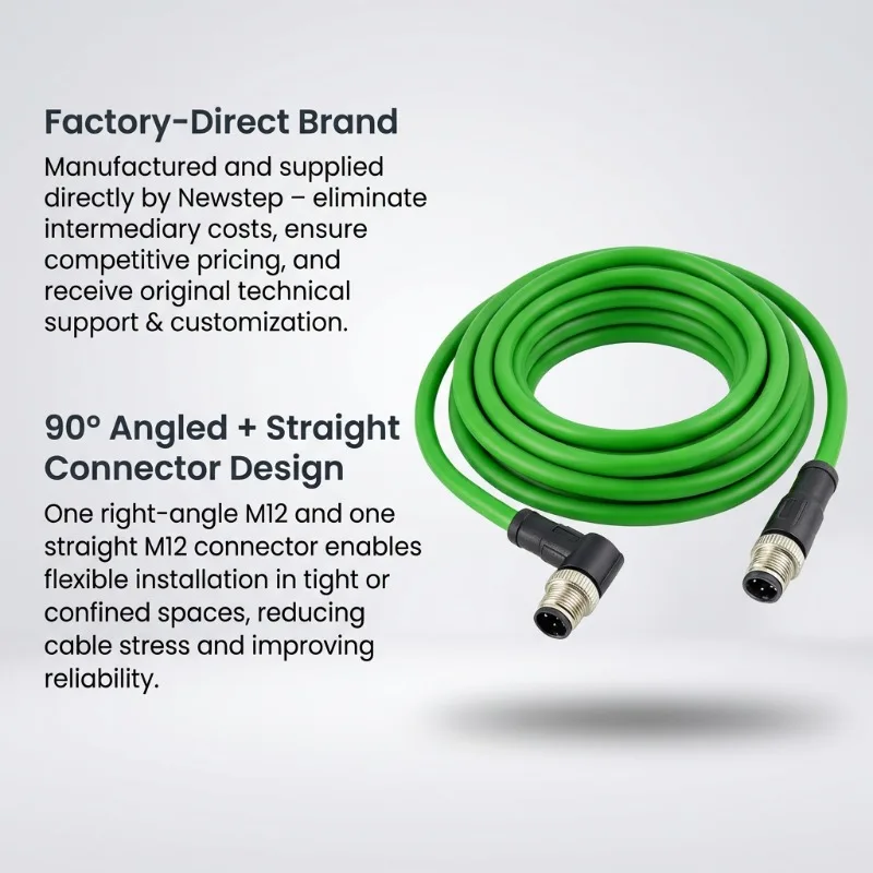 High Flexibility PUR Zipper Cable 10 million Bending Cycles