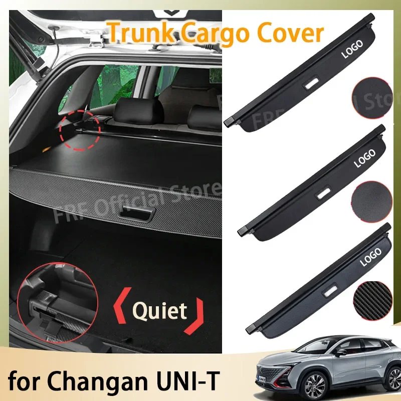 

Carbon Fiber for Changan UNI-T UNIT UNI T 2023 2022 2021 2020 Accessorie Trunk Curtain Mat Rear Curtain Retractable Anti-peeping