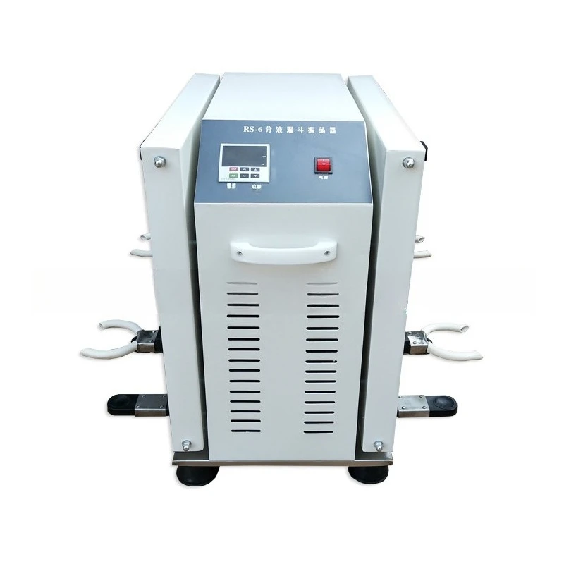 

Separation funnel oscillator, vertical speed regulating oscillator, constant speed device