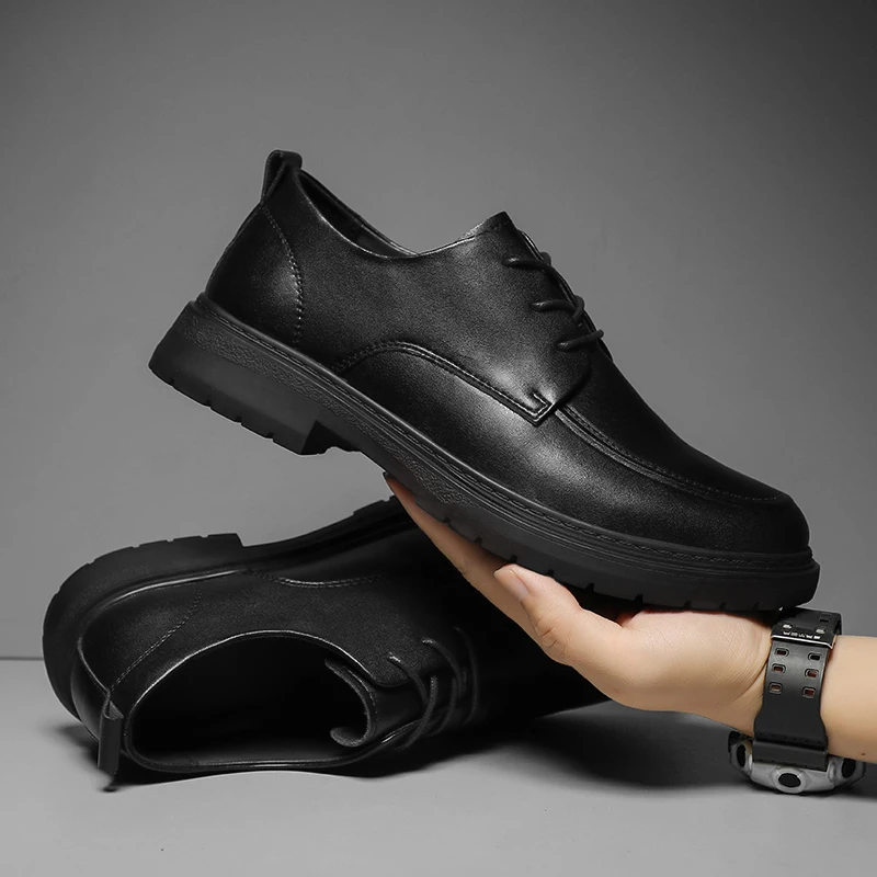 Mocassins casuais masculinos, mocassins pretos, tênis para dirigir homens, sapatos de couro italiano, sapatos de luxo da moda, 2023