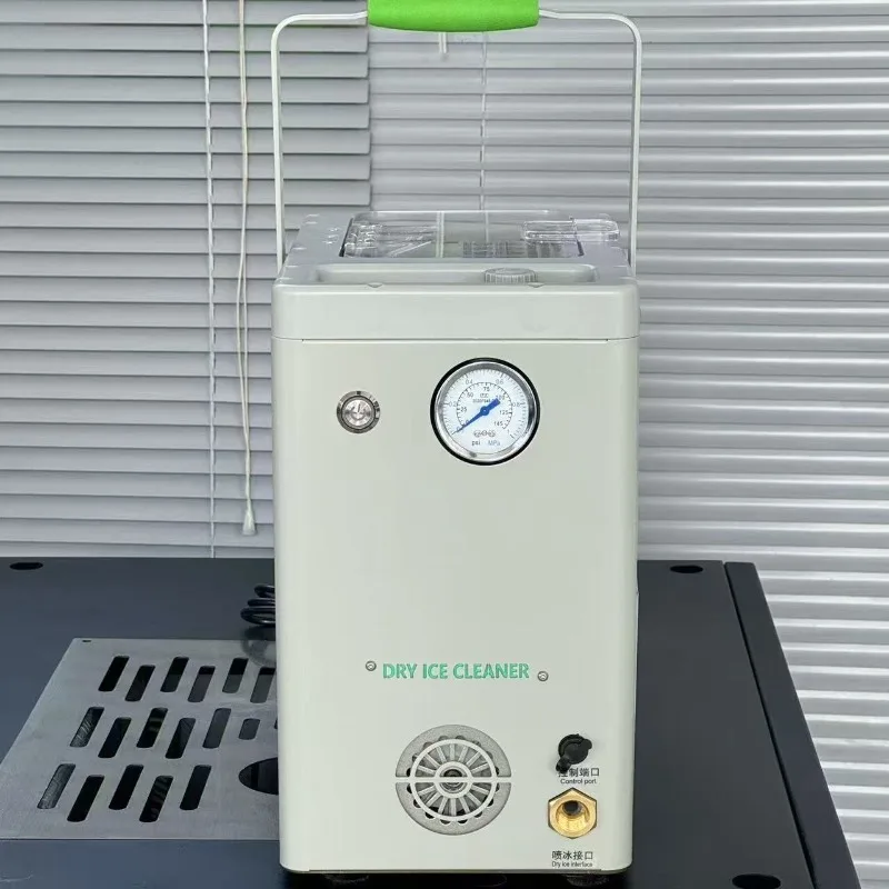 

Мини-аппарат для очистки сухим льдом, 9 кг, CO2-бластер для очистки деталей, удаления ржавчины с пресс-форм, портативный, оптом