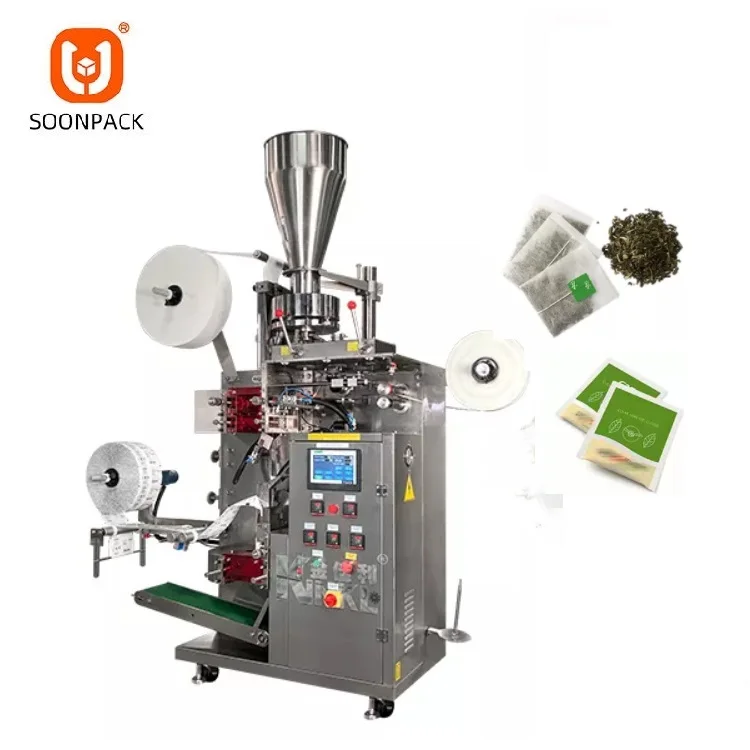 Free proofing automatic hotel tea bag packing machine instant tea hibiscus lotus leaf tea pouch packing machine