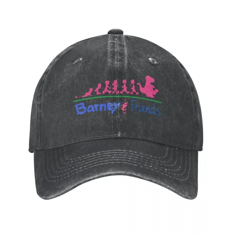 

Vintage Washed Cotton Barney Friends Dinosaur Cartoon Baseball Cap Men Summer Autumn Adjustable Cowboy Hat Dinosaur Cap