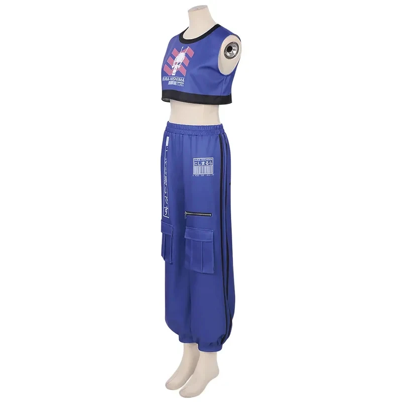 Disfraz de cosplay de Anime Ginga Tokkyuu Milky Subway Tiedo con peluca gf;.9