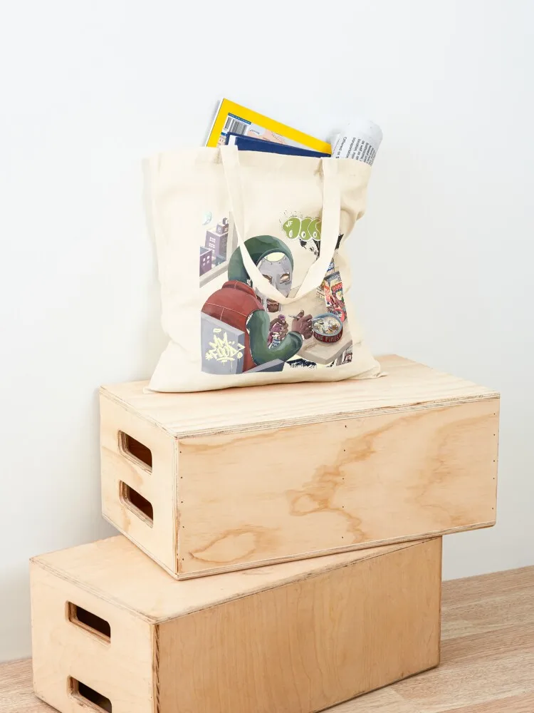 rapper Mf hip hop Tote Bag Large bags for women cute pouch bag supermarket folding bag Cloth bags