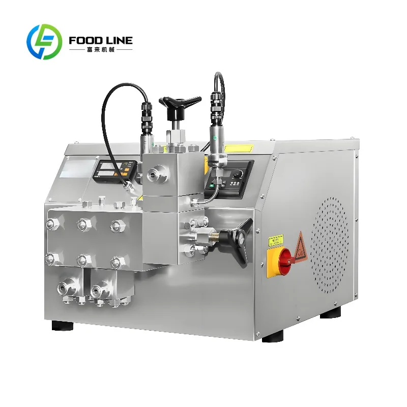 Customized Large Capacity High Pressure Stainless Steel Food Homogenizer adjustable speed For Food Dairy & Juice