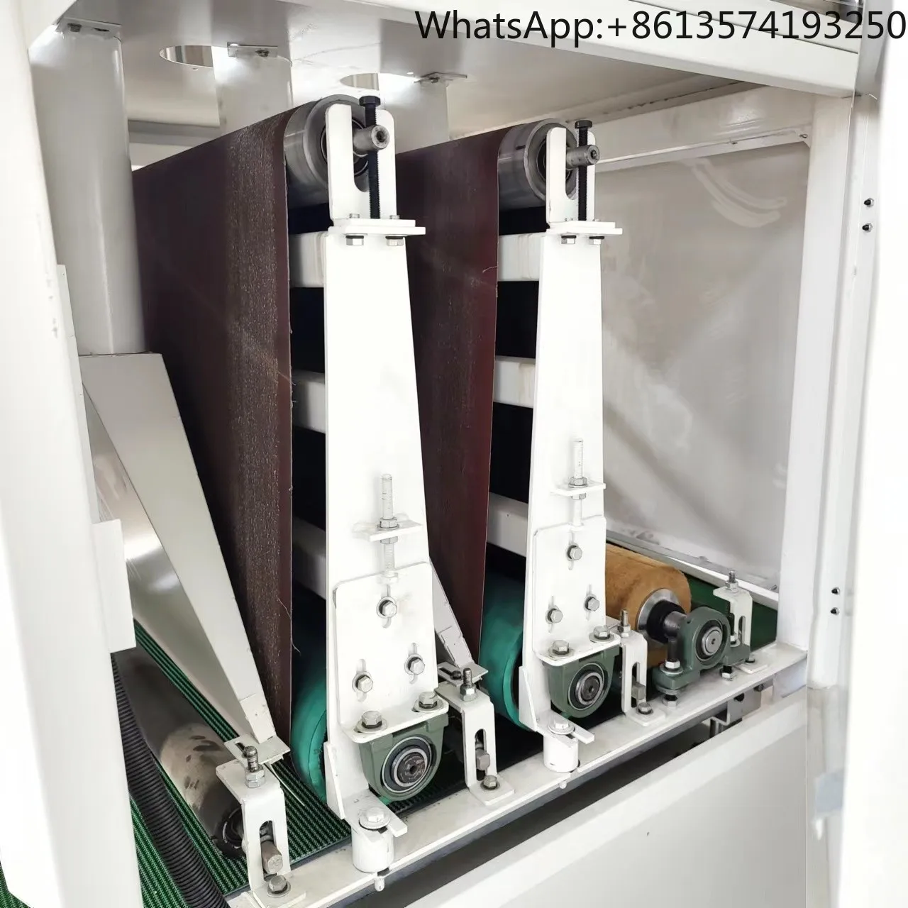 

Aluminium Metal Stainless Sheet Wide Belt Sanding Polishing Deburring Machine