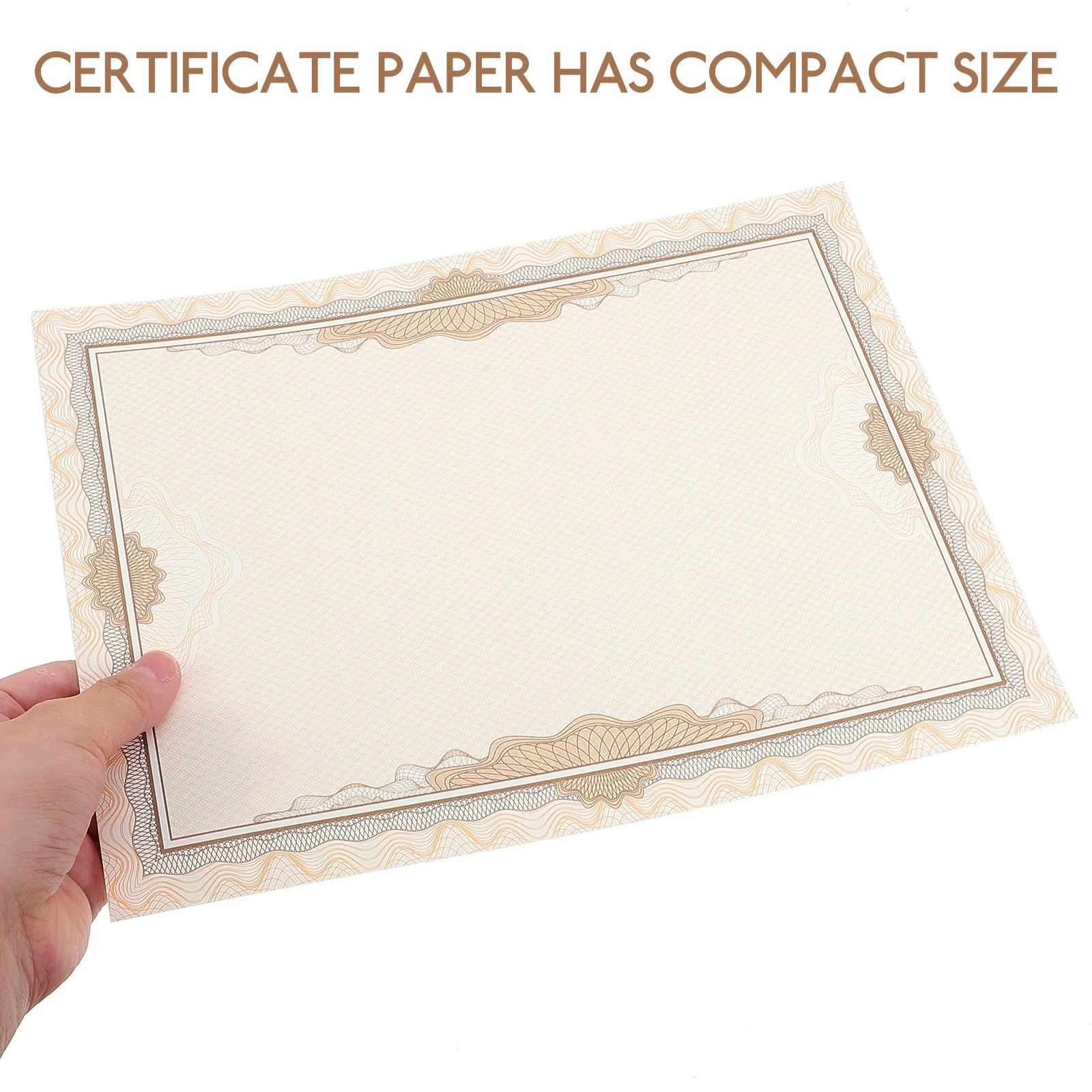 100 Sheets Certificate Inner Page Award Certificates Blank Gift School Printer Paper Certificate Paper For Graduation Ceremony