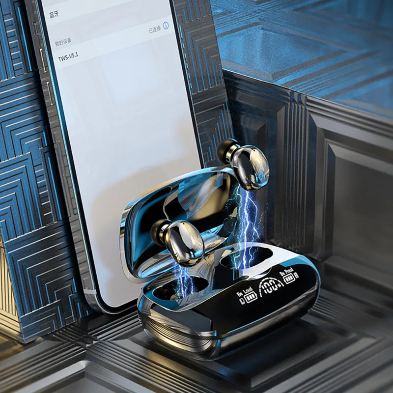 Roreta 2023 nuovi auricolari Bluetooth 5.2 cuffie Wireless Sport cuffie impermeabili riduzione del rumore Stereo HiFi con microfono auricolare