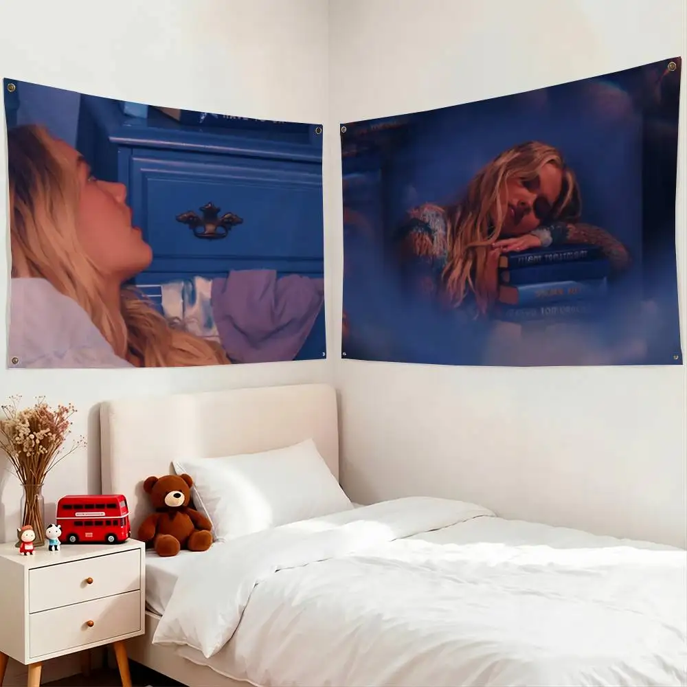S-Singer Freya Skye Flags Wall Hanging Tapestry Outdoor Garage Room Decorative flag Background Blanket
