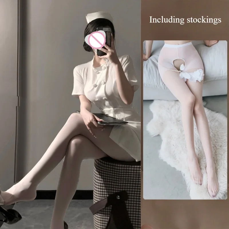 السيدات جنسي الملابس الداخلية جنسي جولة الرقبة سليم صالح اللباس الأبيض الملاك الرغبة النقية ممرضة موحدة لعب الأدوار مجموعة