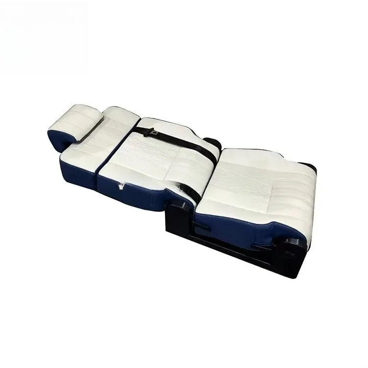 Customize Top Quality Nappa Leather RV Interior Accessory Campervan Bed Seat Customize D Camper Van Single Seat Bed For Truck Dr