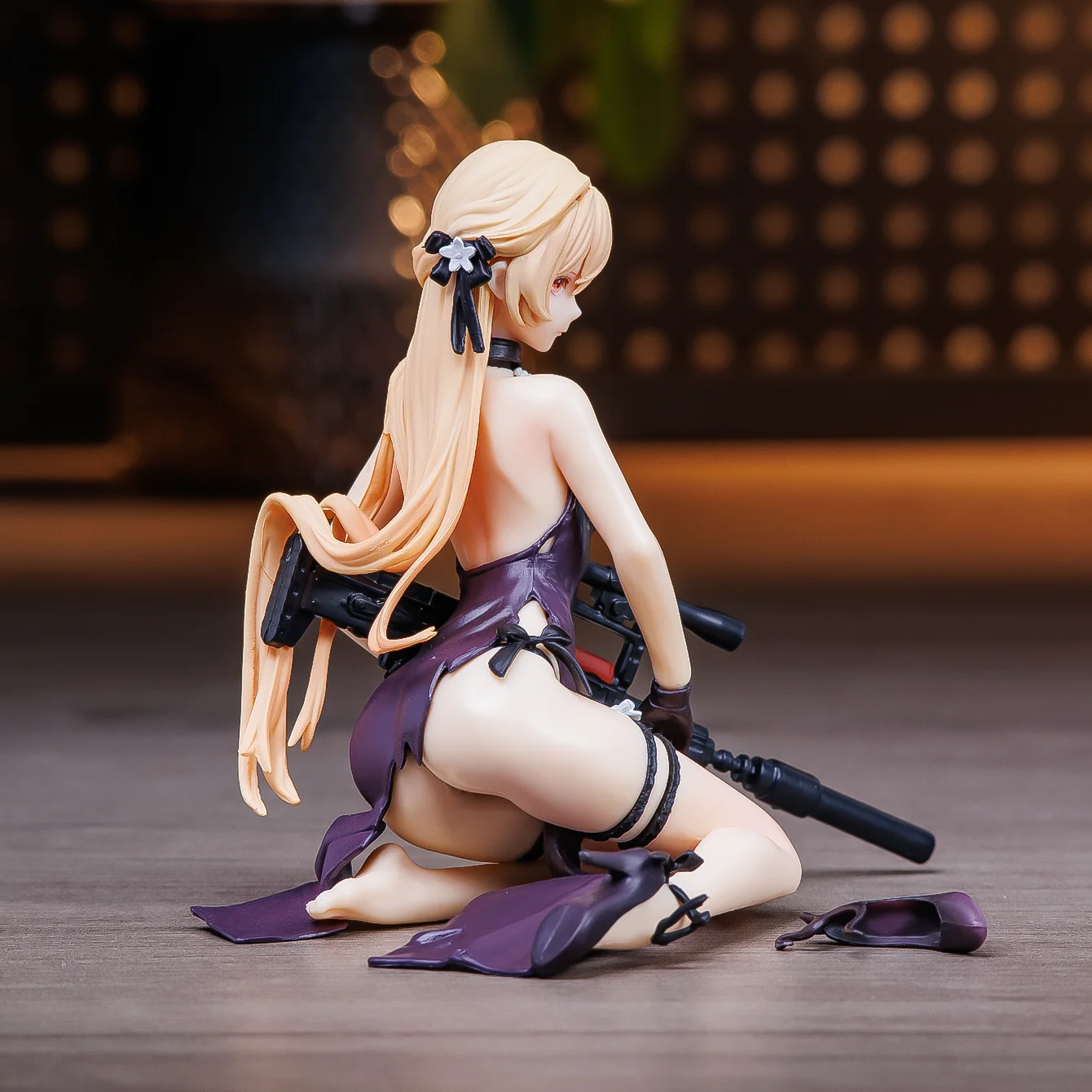 تمثال نموذج أنيمي على شكل قلب للفتيات من فرونت لاين Ots-14 - زينة على شكل فتاة جميلة لهدايا عيد الميلاد ألعاب قابلة للجمع #2