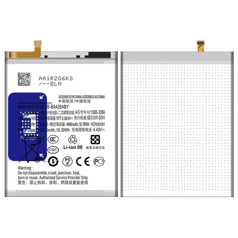 Batería de repuesto nueva EB-BA426ABY de 5000mAh y alta calidad para Samsung Galaxy A42, A72, A32 5G 3