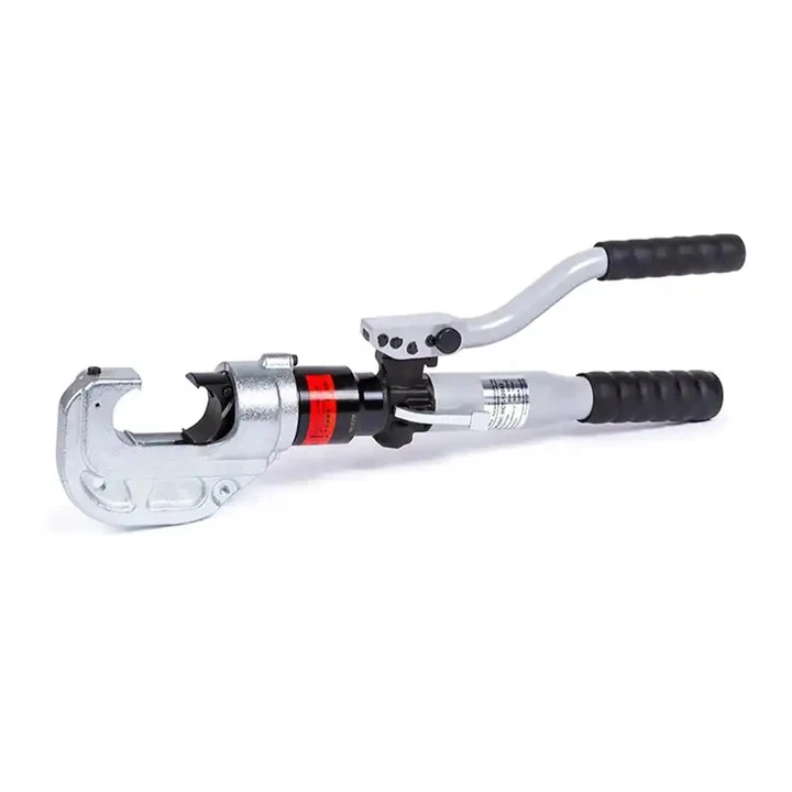 

HCT-12042 C-shape 700bar 400mm2 12T Cable Hydraulic Manual Hand Crimping Tool