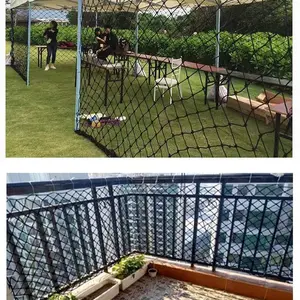 Bahçeden siyah kuş ağı-balkona dayanıklı, bahçenin etrafındaki kuş ağı ve bitki koruma ağı kuş karşıtı geyik kedi köpek Kediler için en iyi 10 satış ağı-10 numara