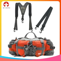 BP-VISION Riñonera de nailon para deportes de montaña para hombre, mochila impermeable para senderismo al aire libre, accesorio de caza y acampada, BP-VISION