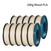Geeetech Wood PLA Filament 10kg 1.75mm 3d Print wire Vacuum Packaging Local Warehouses Colorful Plastic for FDM 3D printer