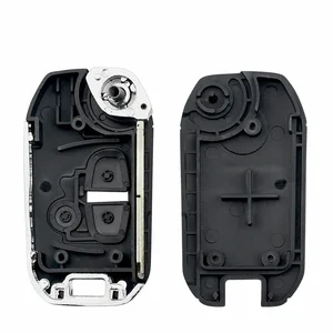 Keyyou-Modified Flip Car Remote Shell Case for Mitsubishi, New Asx, Grandis, Outlander-Ex, Right, Left Blade, Blade, 2, 3 button 10 Main Sales ASX Mitsubishi Accessories - №3