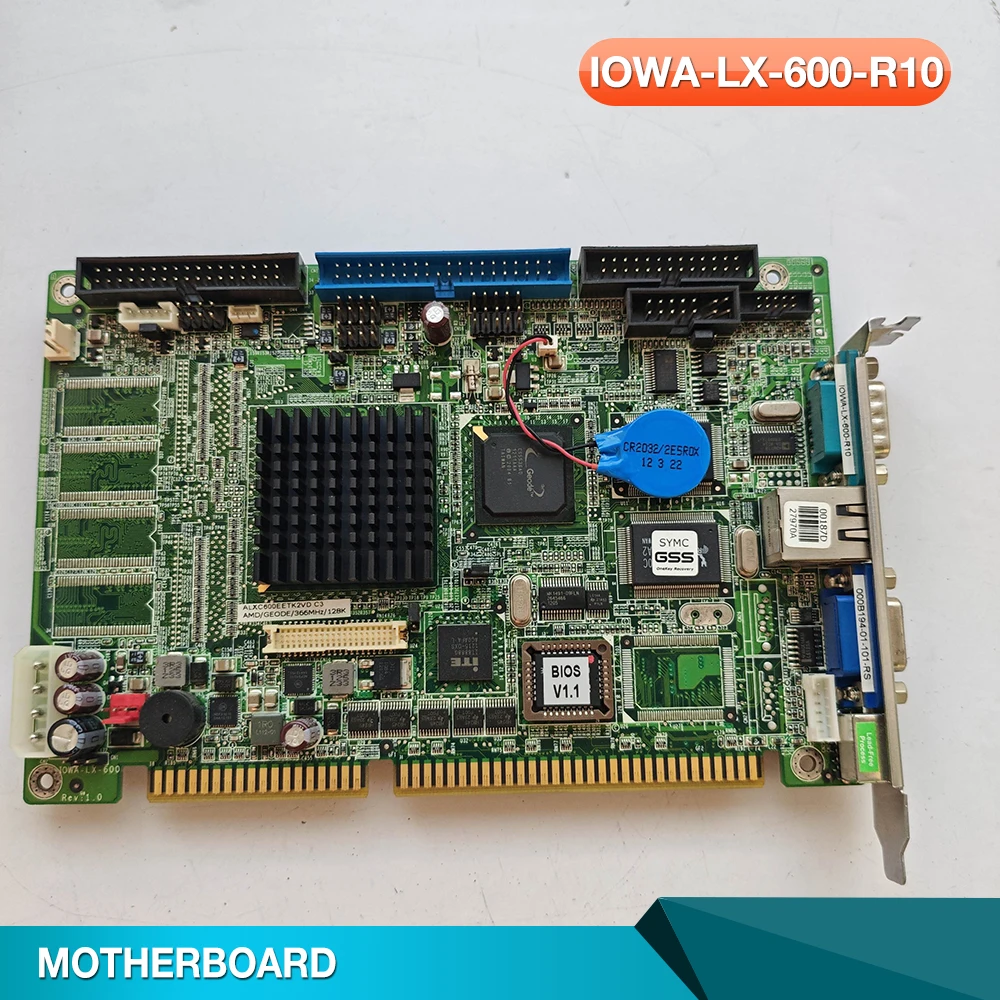 For IEI IOWA-LX-600-R10 ISA Half length Card Industrial Control Motherboard