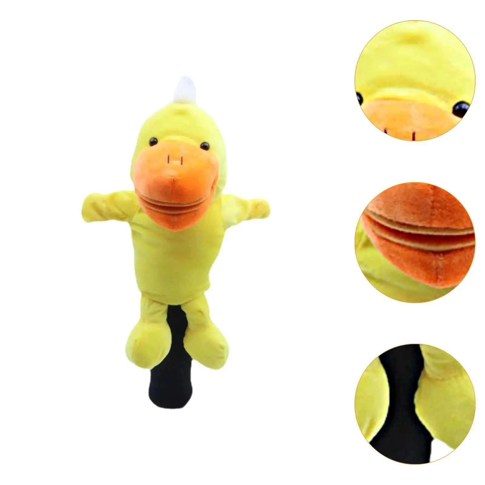 Golf Wood Headcover Golfer Gift Lightweight Cartoon Duck Shaped Sleeve Golf Club Protection Golf Club Head Cover Accessories