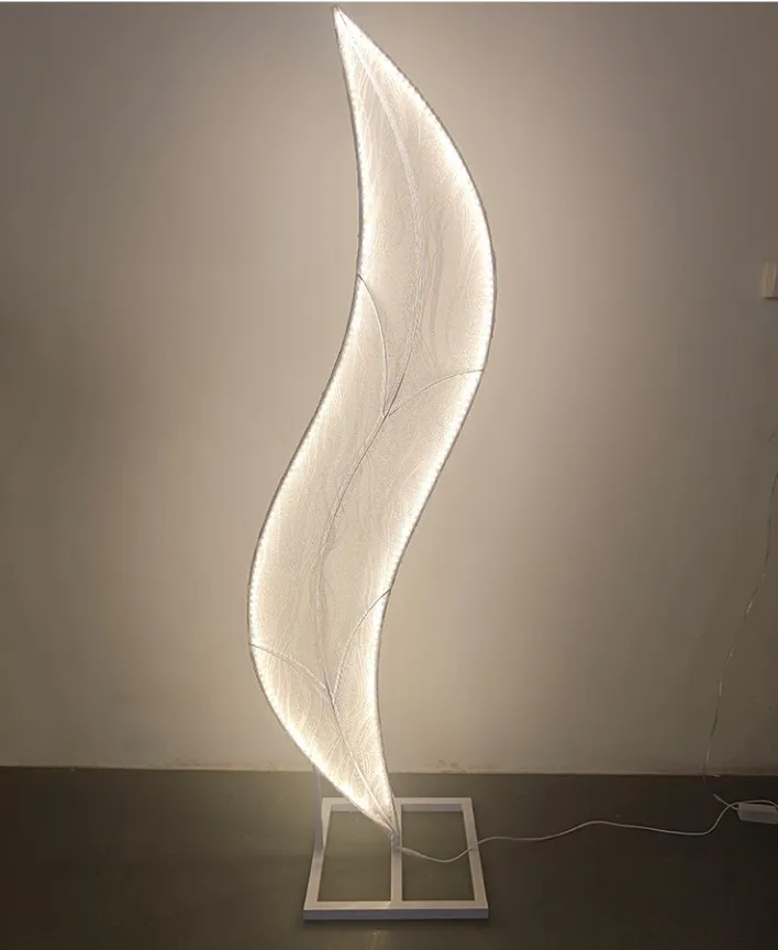 LED-Leuchtendes S-förmiges Blatt für den Hochzeitsgang, Leuchtende Wegmarkierungen, Dekoration für Party- und Jubiläumsfeiern – Detail 4