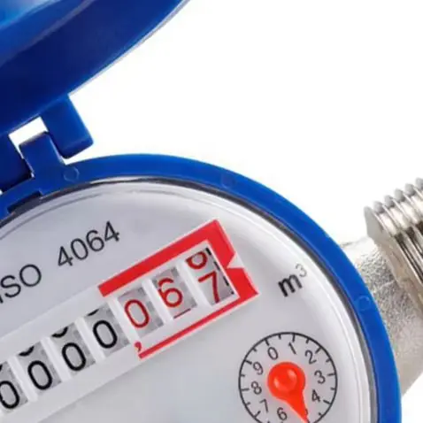 Smart Digital Water Meter Mechanical Rotor Pointer Cold Water Flow Counter For Household Vertical Horizontal Installation Class