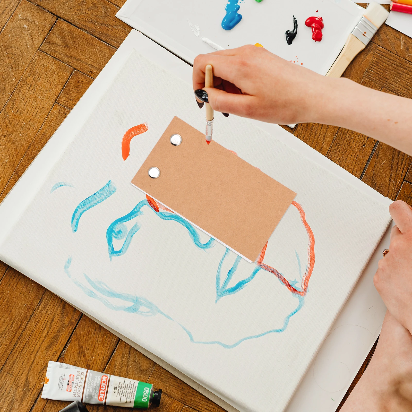 

6pcs Multi-Function Drawing Pads Premium Sketch Paper Portable Animation Paper For Boys Girls Household Use Art