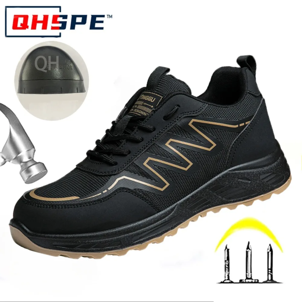 

Safety Labor Protection Shoes Anti-Slip Wear-Resistant Insulation Cross-Border Direct Supply Anti-Smashing Work Shoes