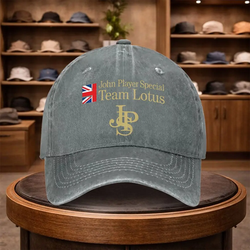 1 X JPS for Lotus F1 Team Printed Baseball Cap, Casual Snapback Hat, Fashionable Outdoor Adjustable Cap, All-Season Travel Hat, view 5