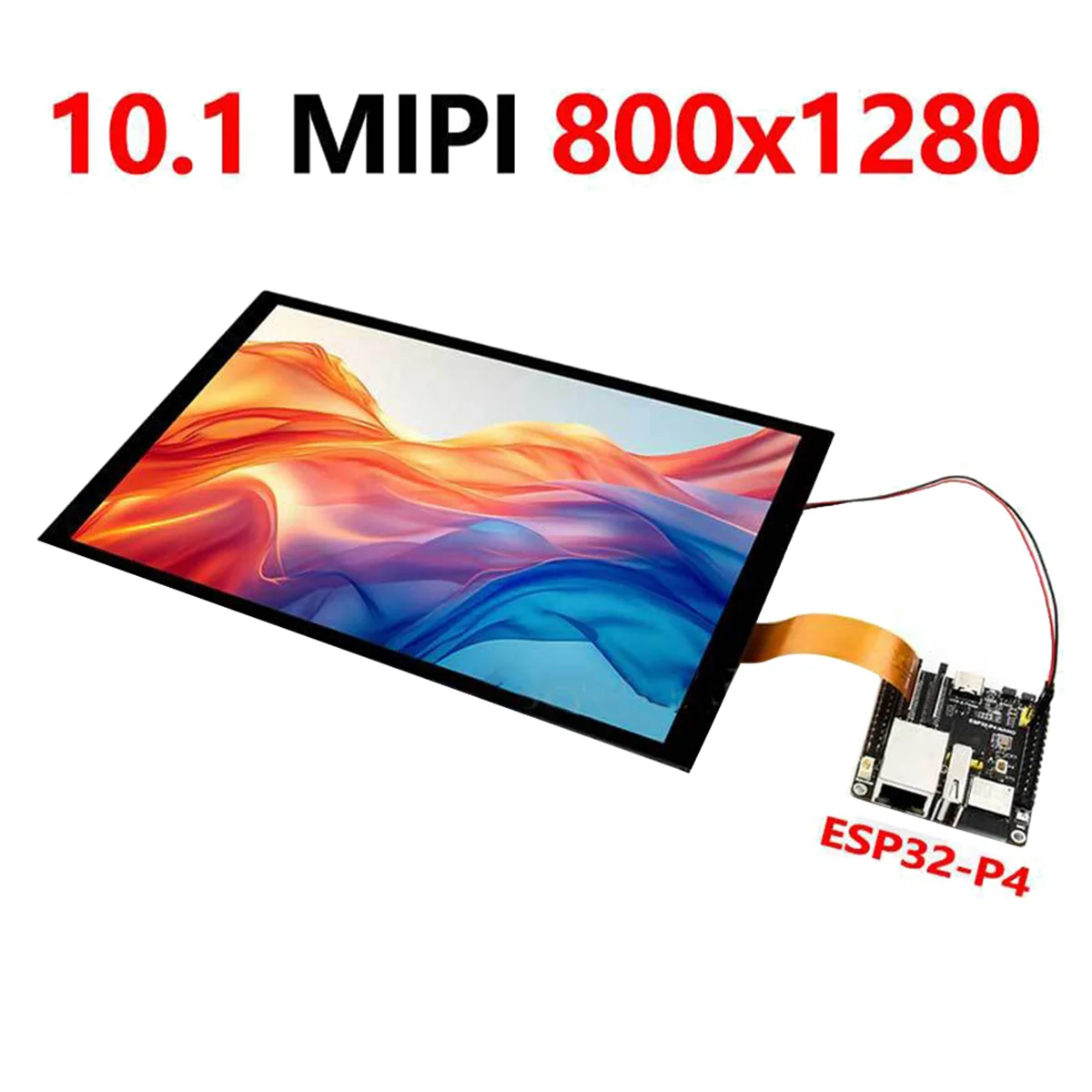 شعبية 10.1 بوصة LCD DSI MIPI شاشة تعمل باللمس 800x1280 ل ESP32-P4/Luckfox-Titan-RK3576/Luckfox-Lyra-RK3506
