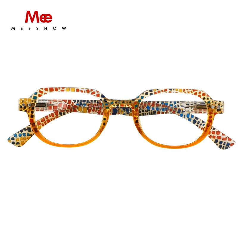 

Meeshow New design Reading Glasses Women's Retro Glasses Frame Men Europe Stylish Brand eyeglasses Brazil Lesebrille 1740